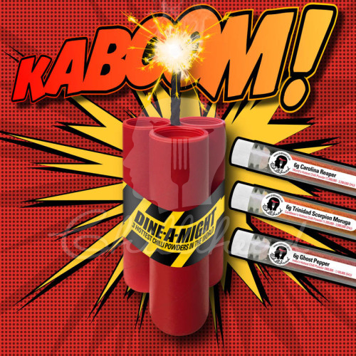 Dine-a-Might Chilli Powder Gift Set