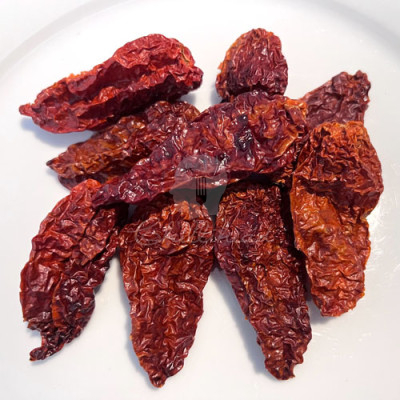 Dried Smoked Bhut Jolokia Pods 10g