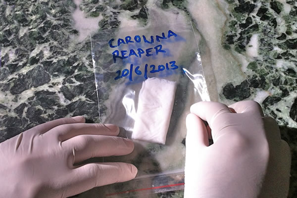 Make sure to label ziplock bag