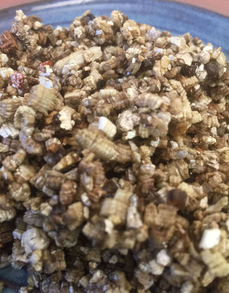 Close up of Vermiculite